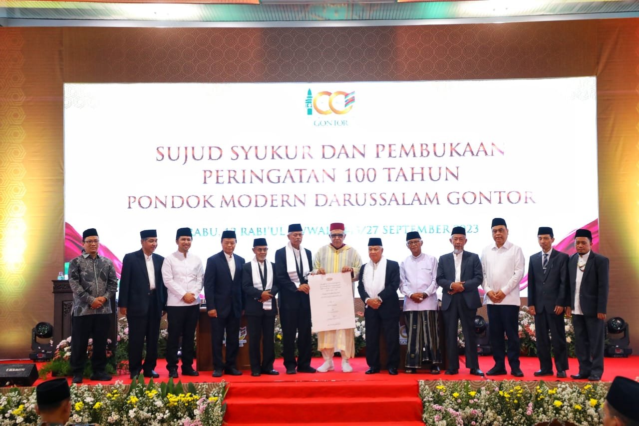 Sambut 100 Tahun Pondok Darussalam Gontor Wagub Emil Gontor Menjadi