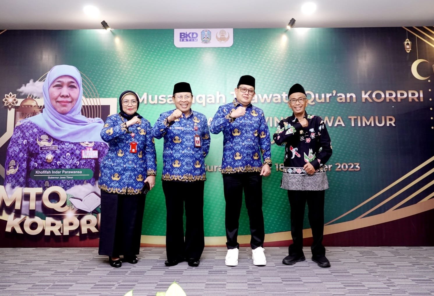 Buka Mtq Korpri Tingkat Provinsi Sekdaprov Adhy Harap Jatim Juara Umum Mtq Korpri Tingkat 6154