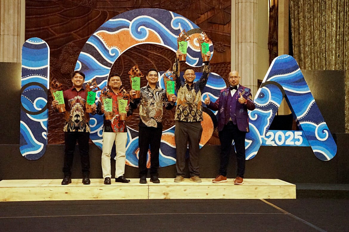 Perwakilan Insan PG usai menerima penghargaan Indonesia Green Awards 2025 di Jakarta (3)
